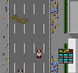 Super F1 Circus (Japan) In game screenshot